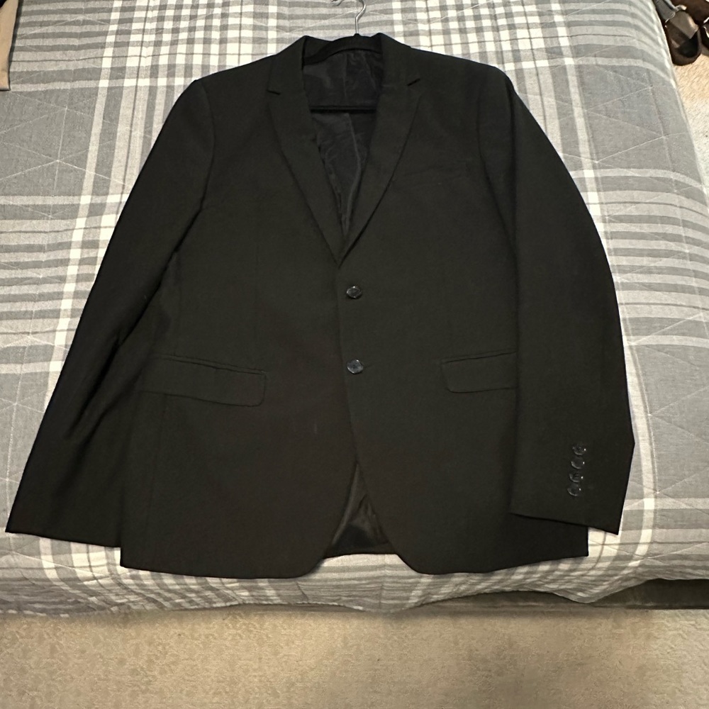 Calvin Klein Black Suit Jacket - Slim Fit